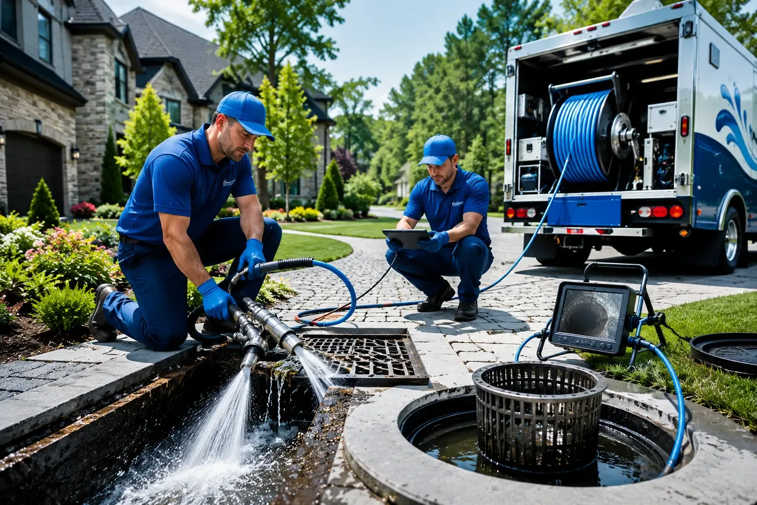 Local outdoor drain cleaning professionals in Honey Brook, PA